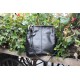 Malaga Large Clipframe Bag Black